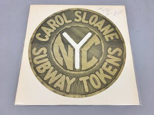 LPレコード Carol Sloane Subway Tokens CS111775 2309LO289