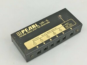 パール PEARL パワーサプライ VOLTAGE REGULATOR FOR EFFECTORS VR-5 ジャンク 2310LT041