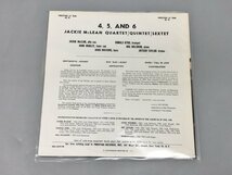 LPレコード Jackie McLean 4 5 And 6 PRESTIGE PRLP 7048 日本 ビクター盤 2310LBM046_画像2