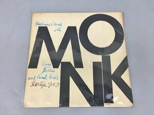 LPレコード Thelonious Monk 手書きRVG刻印有り PRESTIGE LP 7053 2310LBM048