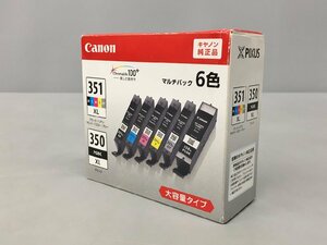 純正インクカートリッジ 6色マルチパック大容量タイプ BCI-351XL+350XL キヤノン CANON 期限切れ品 未開封 2310LS113