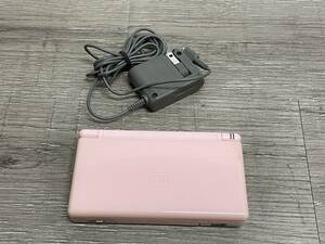 ☆ DSLite ☆ ニンテンドーDS Lite ノーブルピンク 動作品 状態良好 本体 タッチペン アダプター 付属 Nintendo DS GBA 任天堂 9359