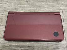 ☆ DSiLL ☆ ニンテンドーDS i LL ワインレッド 動作品 状態良好 本体 タッチペン ポーチ Nintendo DS 0665_画像2