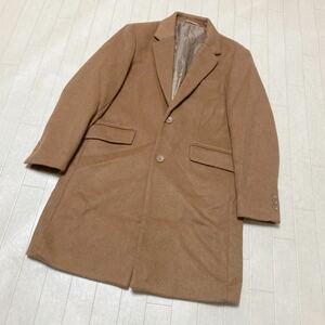 3685* URBAN RESEARCH SENSE OF PLACE tops outer Chesterfield coat men's M beige 