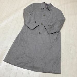 3689☆ CANALI カナーリ トップス アウター コート ロングコート ステンカラーコート ビジネス メンズ 48 グレー