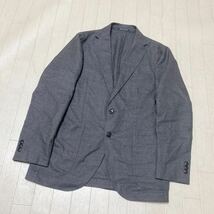 3694☆ UNITED ARROWS GREEN LABEL RELAXING テーラードジャケット メンズ 46 グレー_画像1