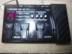  BOSS ME-25 ギター マルチエフェクター アダプター付属　PSA-100S