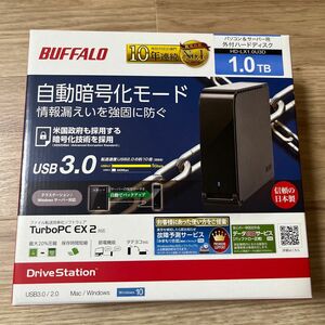 HD-LX1.0U3D［ハードウエア暗号機能搭載 USB3.0用 外付けHDD DriveStation HD-LXU3D 1TB