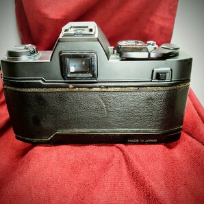 A46【シャッターOK】KONICA ACOM-1 レンズ交換式一眼レフフィルムカメラ ブラック ボディ コニカ HEXANON AR LENS F:1.7 50mm 昭和レトロの画像8