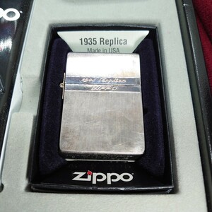9170【火花確認済】1935 REPLICA ZIPPO 刻印 G 12 レプリカ ジッポーライター オイル フリント 箱付き 