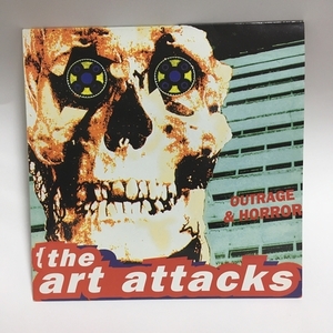【 LP 】The Art Attacks Outrage & Horror PUNK Power POP パンク天国 Killed By Death