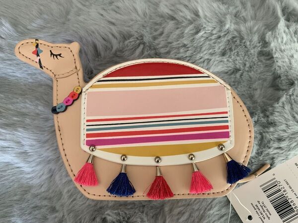 【Kate Spade】完売品 ラクダ 小物入れ ミニポーチ コインケース