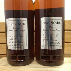 トム ムーア 2本セット バーボン ウイスキー Bourbon Whiskey TOM MOORE 750ml 43%の画像4