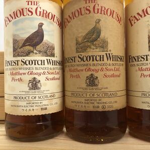 特級フェイマス グラウス 4本セット スコッチ ウイスキー Scotch Whisky THE FAMOUS GROUSE 750ml 43% 雷鳥の画像2