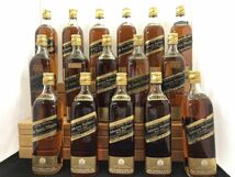 ジョニー ウォーカー ブラックラベル 金キャップ 16本セット スコッチ ウイスキー Scotch Whisky Johnny Walker Black Label 750ml 43%_画像1