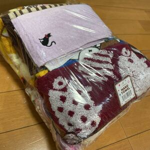 4 0 hand towel towel handkerchie large amount together 