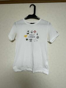 ヘリーハンセン☆H.H☆半袖Tシャツ☆HELLY HANSEN☆WL☆ユースド☆プリントTシャツ