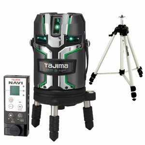 タジマ tajima NAVI ZERO GREENセンサー KJC 三脚セット ZEROG2LSNKJCSET グリーン レーザー 墨出し器 墨出し機 墨出 墨だし機 墨だし器