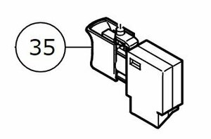 HiKOKI ハイコーキ マルチボルト 36V コードレス インパクト レンチ WR36DD 用 ＤＣ スピードコントロールスイッチ 部品 パーツ 修理