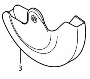 マキタ makita 216㎜ スライド マルノコ LS0814FL 用 セーフティ カバー 419428-5 部品 修理 パーツ 丸のこ 丸鋸 丸ノコ 建築 大工 造作