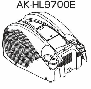 MAX マックス エアー コンプレッサ AK-HL9700E 用 プラスチック カバーのみ レッド コンプレッサー 用 カバー 建築 建設 大工 常圧 高圧