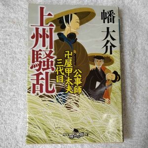 上州騒乱 公事師 卍屋甲太夫三代目 (幻冬舎時代小説文庫) 幡 大介 訳あり 9784344421295