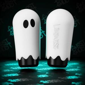 LIKEWISE　限定デザイン THE GHOST GHOST ゴースト ブラック ホワイト 幽霊 ハロウィーン ハロウィン 汎用 AT MT ライクワイズ　シフトノブ