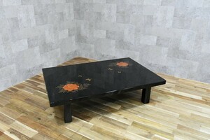 PB3JK110 lacquer coating low table ...4 shaku 3 size center table peace modern ... peace furniture seat . desk low table low dining table tradition industrial arts inspection ) forest .molisige