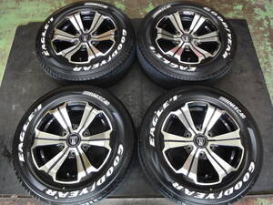 200系 ハイエース ★クリムソン　BARBERO　U-GRANDE　16インチ　6.5J　IS38　PCD139.7-6H★GY　♯１ナスカー　215/65R16　109/107R　2017年