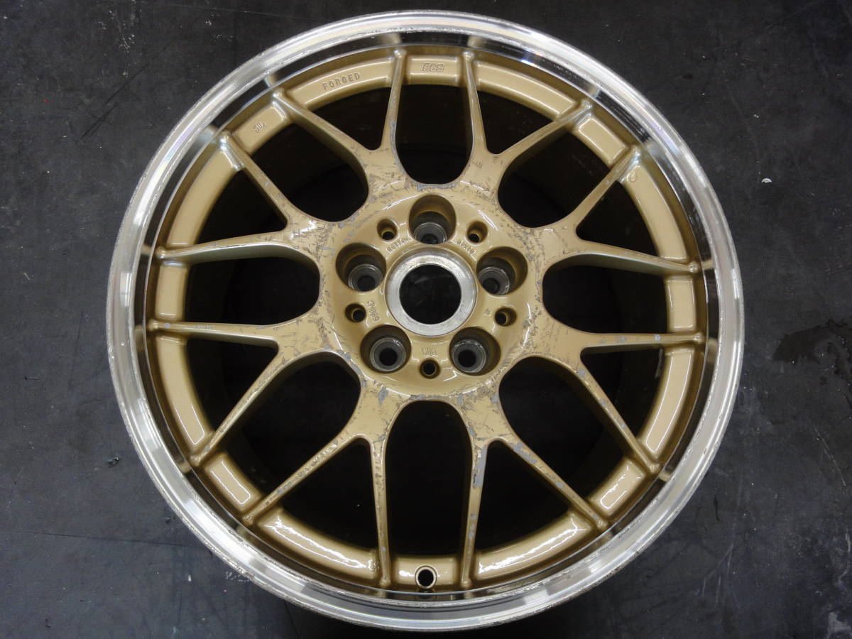 鍛造☆ワイザーBBS 18インチ 8J+45 9J+45 PCD114.3-5H☆難有の為