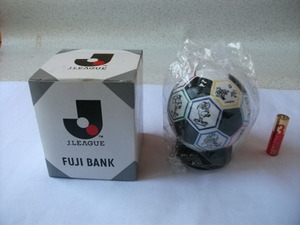 即決 希少 レア 非売品 当時物 富士銀行 J:LEAGUE サッカー　Ｊリーグ　貯金箱 ソフビ フイギュア ノベルティ 昭和レトロ