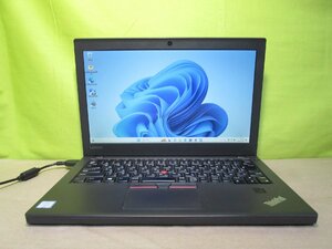 Lenovo ThinkPad X270 20K60012JP【Core i3 6006U】　【Win11 Pro】 Libre Office 充電可 長期保証 [87113]