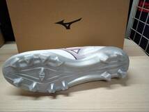 ミズノ MIZUNO サッカーシューズ サッカースパイク ミズノ α SELECT P1GA236509 固定式 人工皮革 25,0cm_画像2