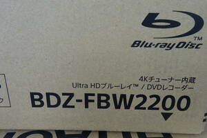  new goods unused Sony Blue-ray recorder BDZ-FBW2200 SONY