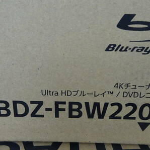 新品未使用　ソニー ブルーレイレコーダー BDZ-FBW2200 SONY