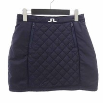 【PRICE DOWN】J.LINDEBERG GOLF SKIRT ゴルフ 中綿 キルティング スカート_画像1