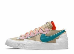 KAWS sacai Nike Blazer Low "Reed" 25.5cm DM7901-200