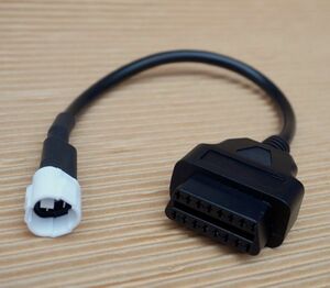 3pin YAMAHA 16pin OBD2 ヤマハ　アダプター 　　故障診断機 コードリーダー スキャンツール