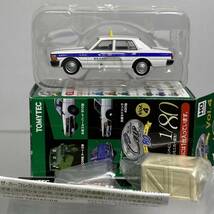 日産 セドリック 430型 スタンダード タクシー 白色 カーコレクション80 vol.6 1/80スケール トミーテック TOMYTEC NISSAN CEDRIC_画像3