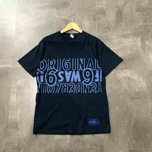 H☆良品/ 至高の一品 'ロゴプリントデザイン' TENDERLOIN テンダーロイン 半袖 コットン100% クルーネック Tシャツ size:M メンズ トップス