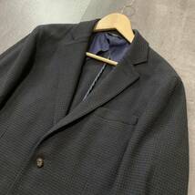 V☆美品/ 至高の一品 'イタリア製' Brioni ブリオーニ 千鳥柄 カシミヤ混 フランネル生地 テーラードジャケット 2ボタン size:S 高級紳士服_画像3