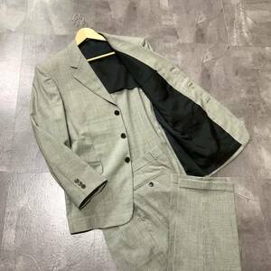 V ☆ 2点セット!! '日本製' Paul Smith LONDON ポールスミス 上下 セットアップ ウール100% 千鳥格子柄 スーツ 紳士服 ジャケット&パンツ M