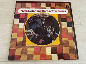 【中古レコード／LP】LOS CRANEOS／FLUTE, GUITAR AND HARP OF THE ANDES《輸入盤》