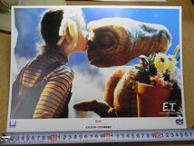 映画　E.T.　スティーヴン・スピルバーグ 　その2　販促用ミニポスター？　CIC・ビクタービデオ　＜詳細不明、無断転載不可＞　※80S　_画像1