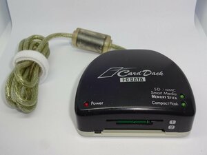 USB接続 カードリーダー USB-6MRW IODATA スマートメディア コンパクトフラッシュ等対応