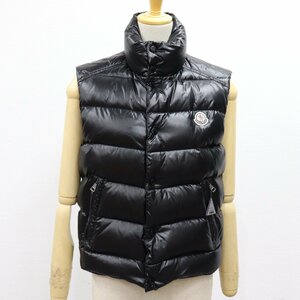 IT74OA4WPF5E 即決 本物 美品 国内正規品 MONCLER モンクレール TIB ダウンベスト アウター トップス ブラック 黒 メンズ サイズ0