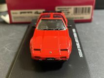 DISM 1/43 NISSAN FAIRLADY Z 300ZR RED 1986 後期　z31 ディズム　日産　フェアレディ　スーパーレッド　アオシマ_画像7