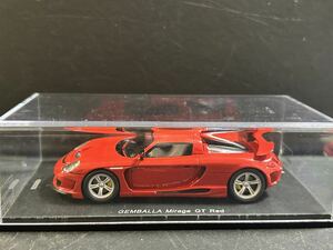 spark 1/43 GEMBALLA MIRAGE GT RED スパーク　レッド