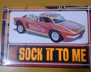 【１円スタート】AMT 1/25 1962 コルベット SOCK IT TO ME カスタマイジングキット