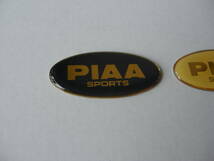 ★　８７年 当時物　PIAA エンブレム！黒色・白色！！2枚組1セット/新品/送料８４円_画像5